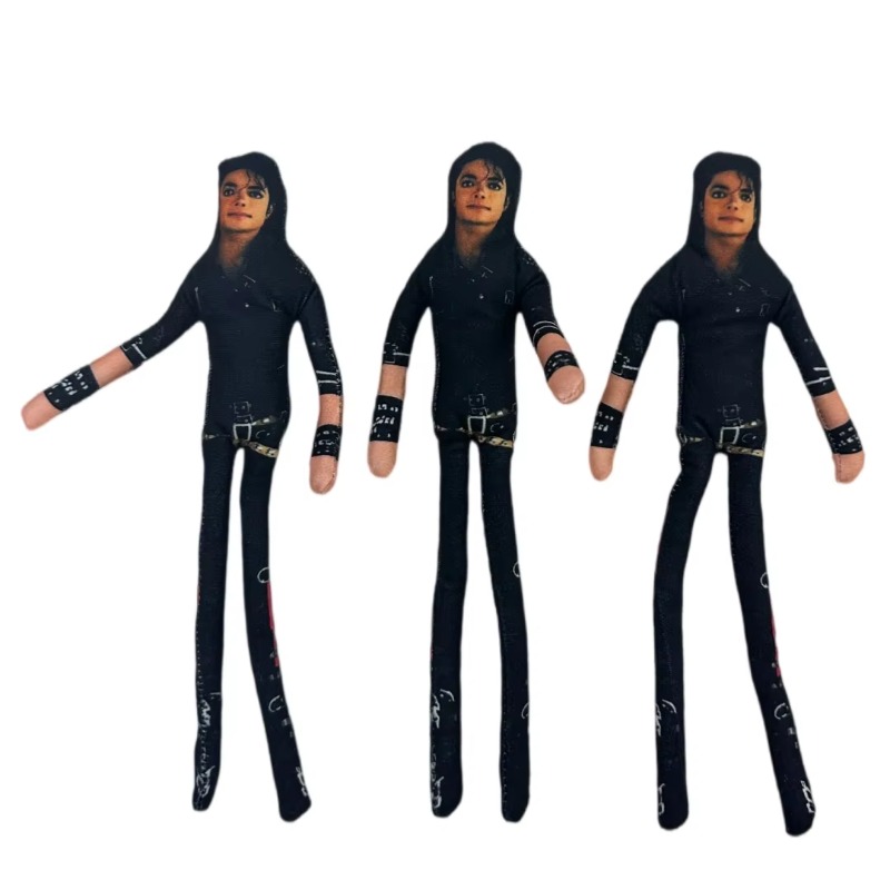 Dolls - 1-6 Pieces Michael Jackson Articulated Plush