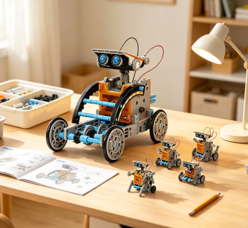 12-in-1 Solar Robot STEM Build - đánh giá và giá Stem Solar Robot Kit For Kids