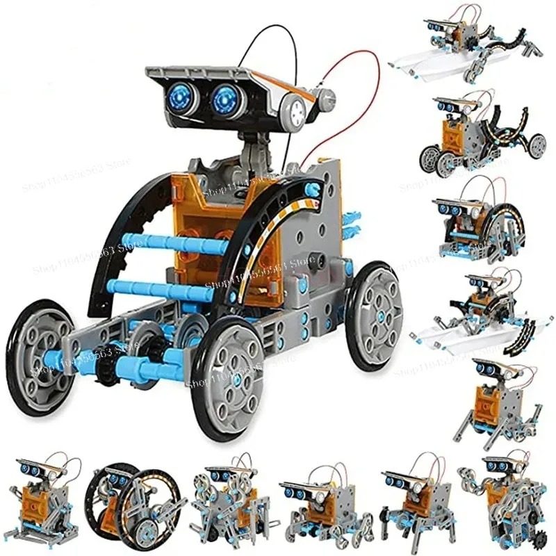 12-in-1 Solar Robot STEM Build - đánh giá và giá Stem Solar Robot Kit For Kids