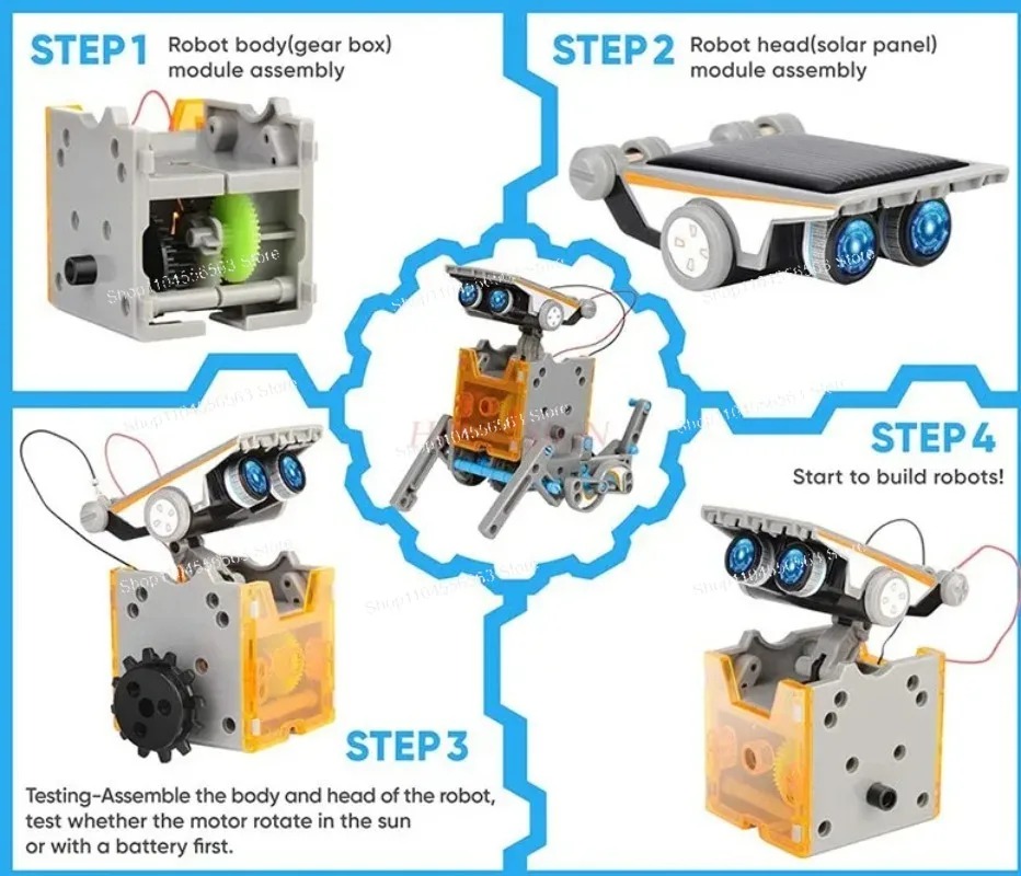 12-in-1 Solar Robot STEM Build - đánh giá và giá Stem Solar Robot Kit For Kids