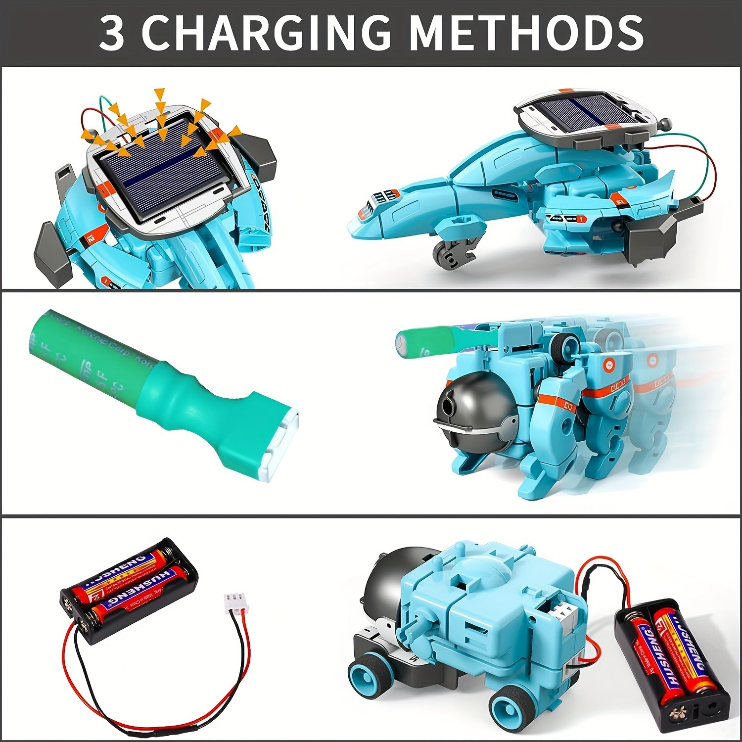 6-in-1 STEM Solar Robot Kit To - đánh giá và giá Stem Solar Robot Kit For Kids