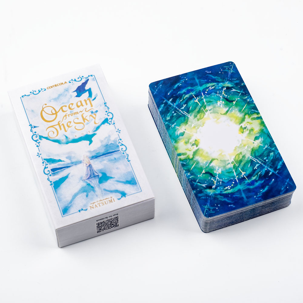 10.3*6cm Hand-Painted Watercol - đánh giá và giá Tarot Cards Deck With Guidebook