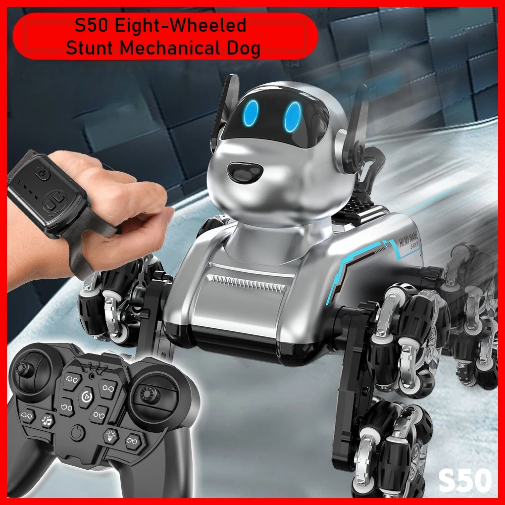 S50 Intelligent Robot Dog Gest - đánh giá và giá Remote Control Toys