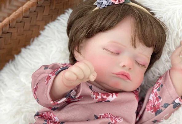 49CM Full Body Vinyl Silicone  - đánh giá và giá Reborn Baby Doll Silicone Realistic